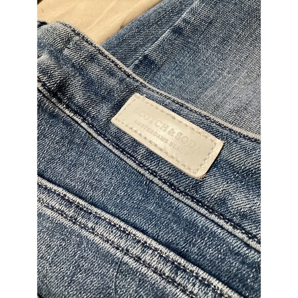 Scotch & Soda La Bohemienne Light Wash Mid Rise Skinny Jeans Womens 27 - Picture 5 of 10